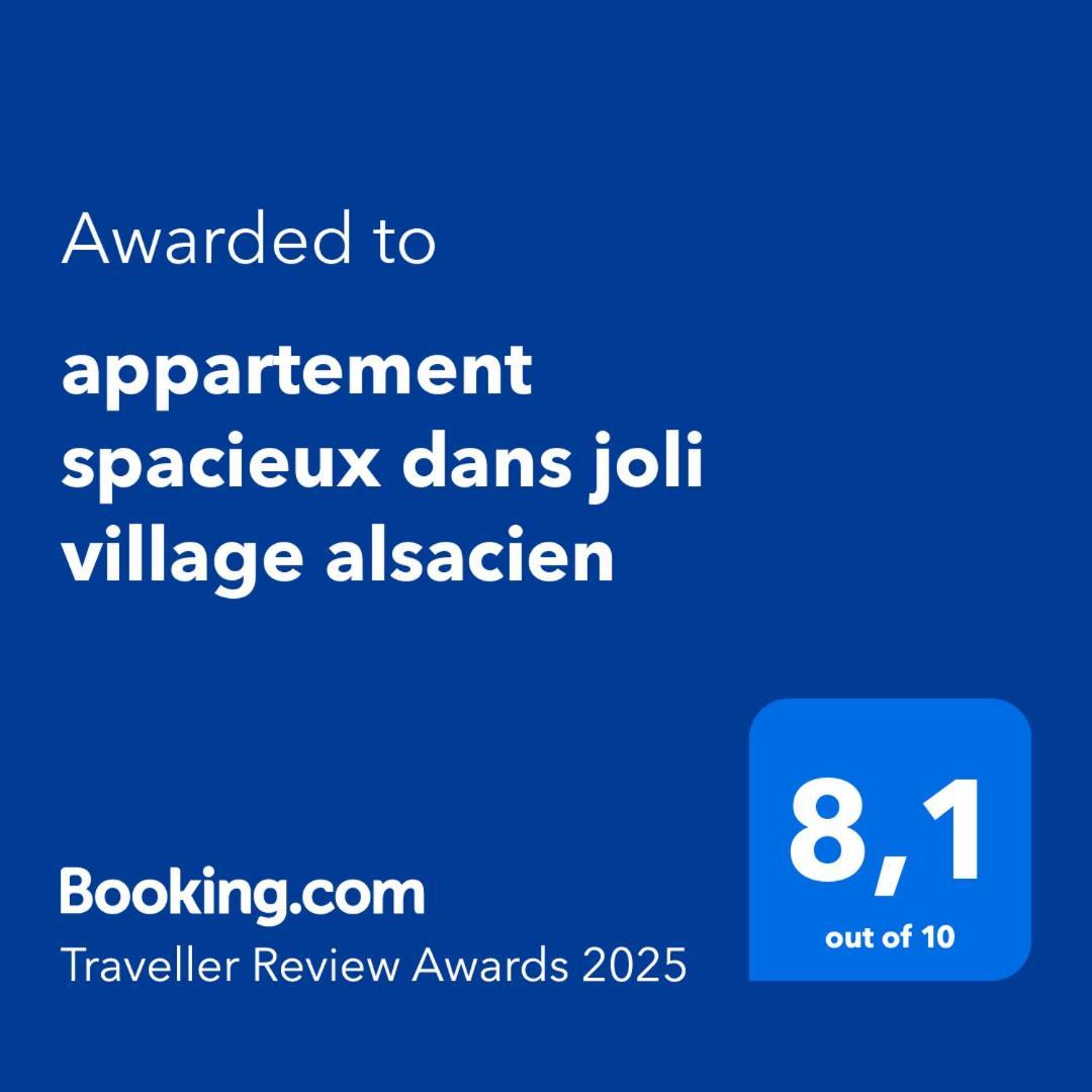 Appartement Spacieux Dans Joli Village Alsacien Châtenois Zewnętrze zdjęcie